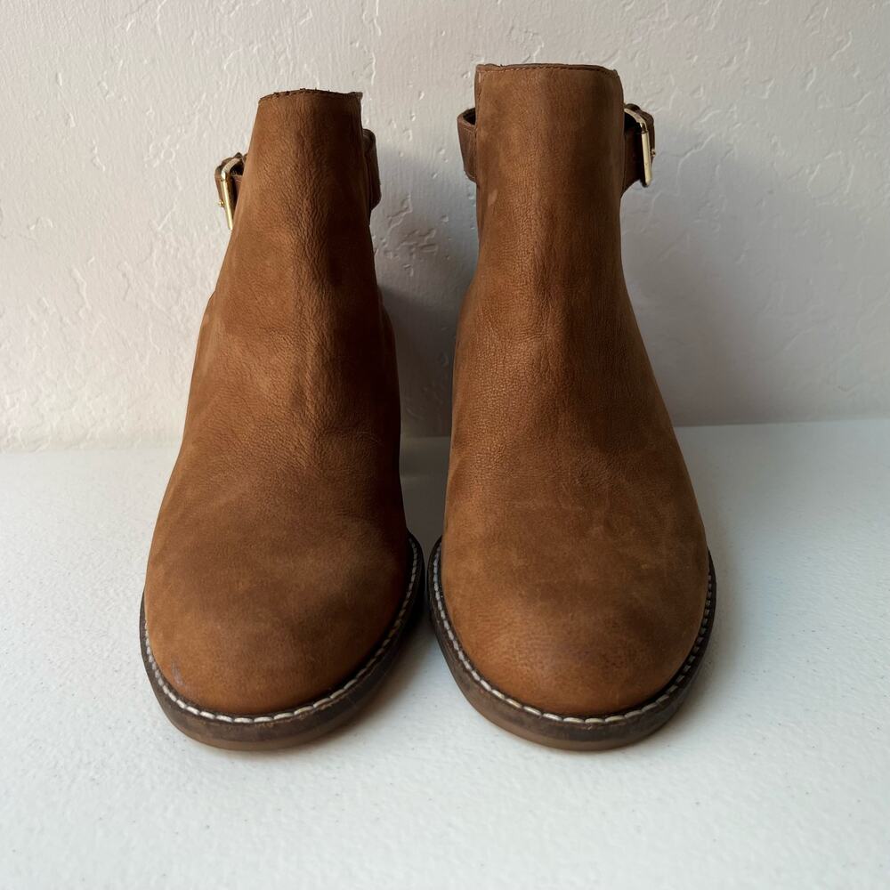 Cole Haan Pippa Slingback Booties Women's Size 8 Brown Leather Boho Quiet Luxury - Picture 4 of 14